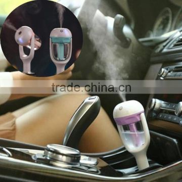 Trending product 50ml essential oil air mist car aroma diffuser with USB