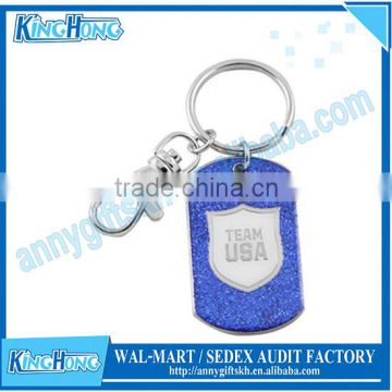 Hot sale china metal custom keychain