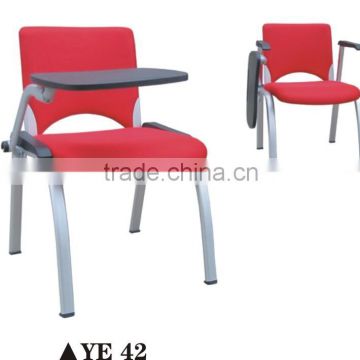 hot sale office and school multifunctional chair with writing pad YE42