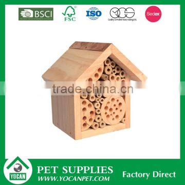 Garden wooden bee hives box insect hotel