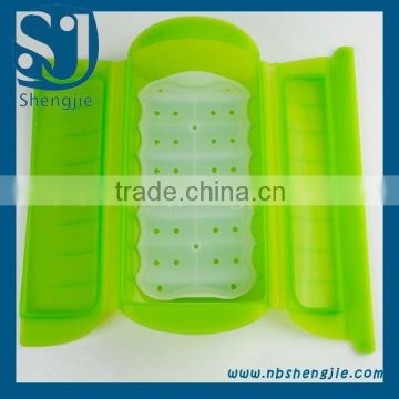 Trade assurance silicone steamer with tray