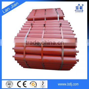 hot sale China manufacturer carbon steel bearing conveyor roller, conveyor idler roller assembly line
