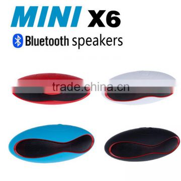 Mini Portable Speaker Wireless Bluetooth FM Suport TF Card X6