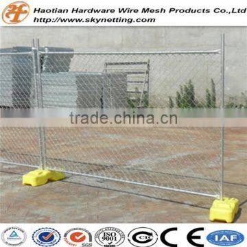 hot dipped galvanized heavy duty chain link temporary fence american movable temporary fence