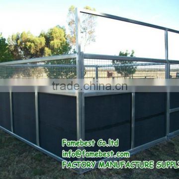 Horse Stable Panels in galvanized pipe