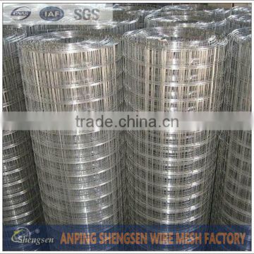 anping factory galvanized welded wire mesh price in roll