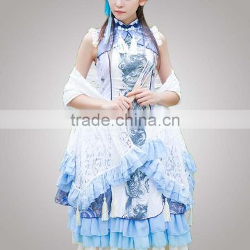 New Fashion Modern Design Chinese Style Cosplay Dress Women Dress Manufacturer
