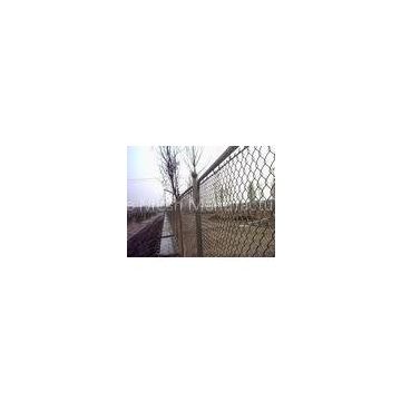 Low Carbon Steel Wire With PVC Coated Chain Link Fence Mesh 13