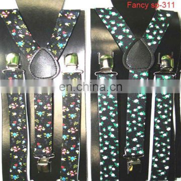 fashion accessory Suspender with allover