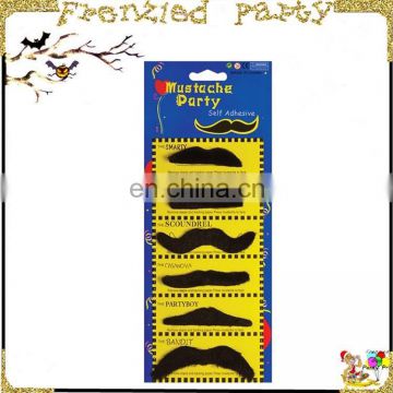 Hot selling funny party fake mustache set for sale FGM-0053