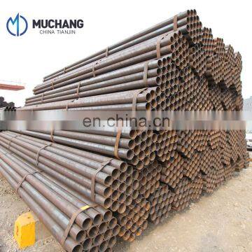 tianjin ss400 sch40 erw steel pipe weight