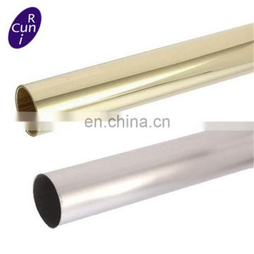 201 304 316 316L Grade Welding Stainless Steel SS Tube Sizes Mirror Polished Decorative Colored Stainless Steel SS 304 Pipe