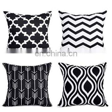 Square Decorative Throw Pillow Cases Outdoor Cushion Covers 18 X 18 for Sofa Bedroom