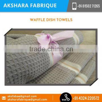 Highly Usable Waffle Dish Towel with Good Absorbing Capicity