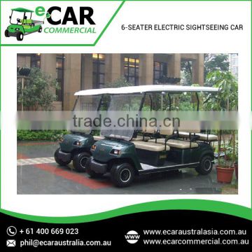 Most Reputed Manufacturers of premium Grade Electric 6 Seater Sightseeing Vehicles