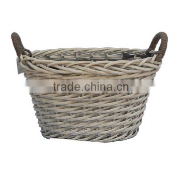 Round Custom Made Wicker Baskets