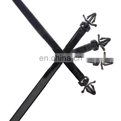 Universal Nylon Cable Tie Car Zip Tie Wrap Push Rivet Clip Wiring Loom Harness