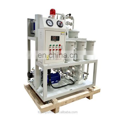 High Vacuum Oil Lubricant Recycle Machine / Transformer Oil Filter Machine