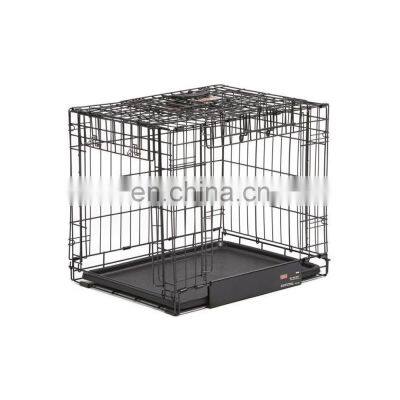 Manufacturer wholesale popular custom cheap comfortable stainless steel metal pet cages for dogs cats