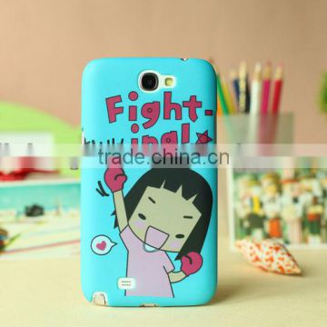 High quality cartoon cell-phone case for samsung note 2 7100