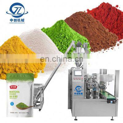 Milk Coffee Tomato Paste Premade Bag Food Doypack Meat Bags Flour Granola Bar Noodles Automatic Cheese Liquid Packaging Machine