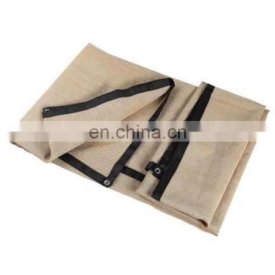 Low price 180gsm 160gsm 85% shading HDPE UV resistant privacy balcony wind protection net