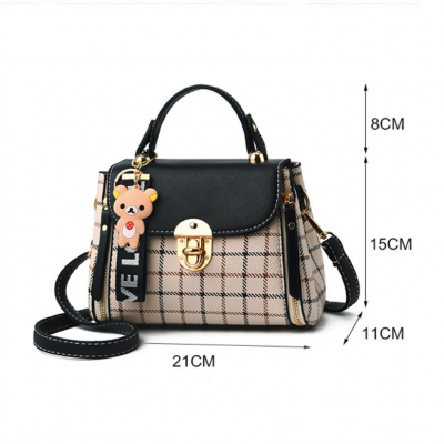 ZTSB-0033,factory pu lady single shoulder crossbody small square handbag