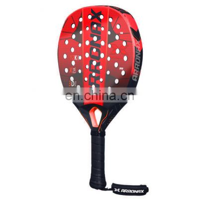 Manufacturer Professional  Design 3K 12k 18k Tennis Racket Carbon Fiber Padel Raquets Paddle Tennis Rackets