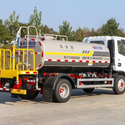 11cbm Road Green Sprinkler Used Water Sprinkler Tanker Truck with Spray Gun