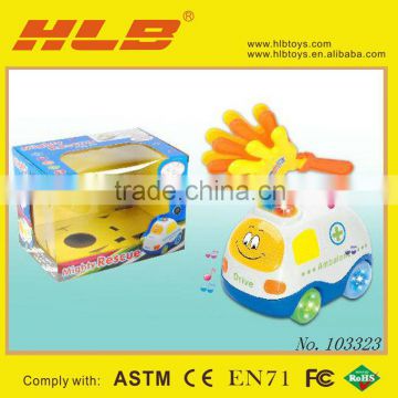 B/O voice control car with light and music 103323