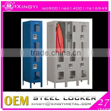 MD 520 staff room double tier locker/ metal varied locker with key lock