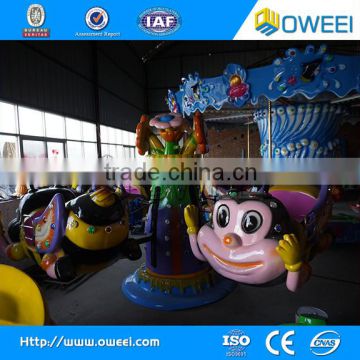 Parks games amusement rides Rotating Bees 18 seats for kids