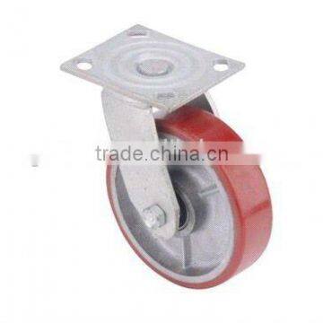 6x2 Heavy duty PU Caster wheel