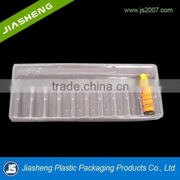 China blister plastic tray packaging and printing for oral liquid