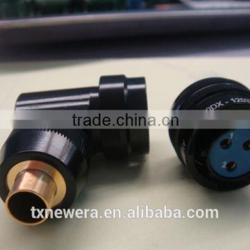 military metal cable elbow connector