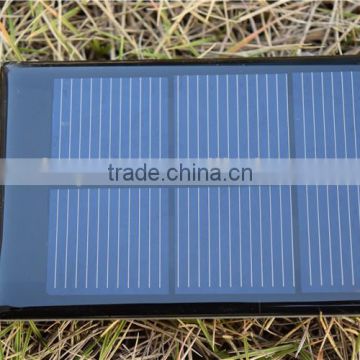 62*120mm 1.5V/400mA epoxy mini Solar Panel