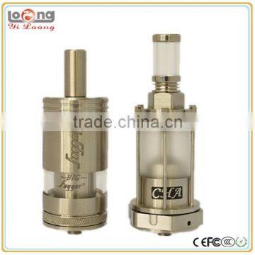 yiloong large cloud chasing ecig like russian big rta top fill chariot atomizer with ceramic cup