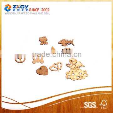 Animal/Heart/ Human Shaped Wooden Chips