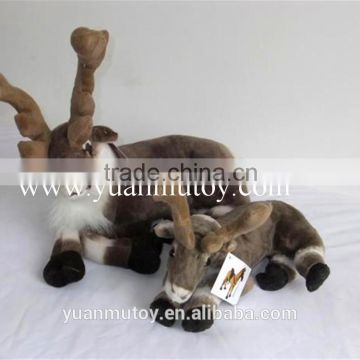 2015 hot Plush reindeer toy Stuffed Animal Toy Christmas Decoration