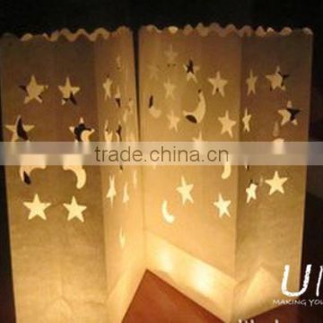 lantern candle bag fireproof candle bag paper candle lantern bags