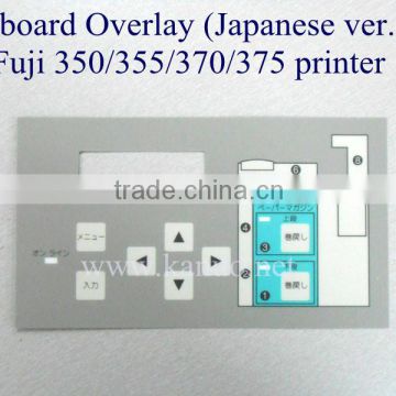 Keyboard Overlay (Japanese ver.) for Fuji Frontier 350/355/370/375 printer