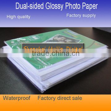 Grade A Waterproof Double Sided High Glossy Inkjet Photo Paper 200gsm