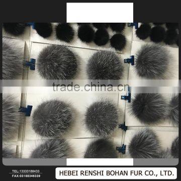 High Quality Silver Fox Fur Ball