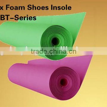 (BT-Density 25), 1.5mm, Latex foam insole material