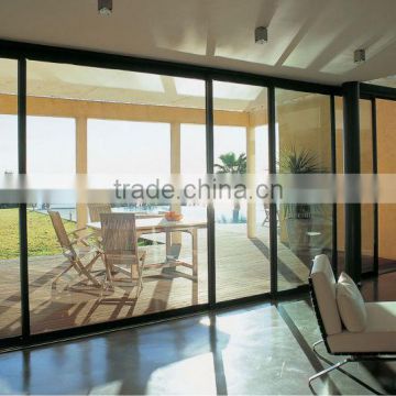 Thermal insulating tempered glass French window, picture window