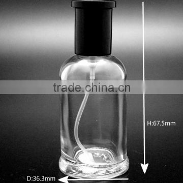 25 ml small capacity cylindrical transparent 13 mm nick size high-grade perfume bottles