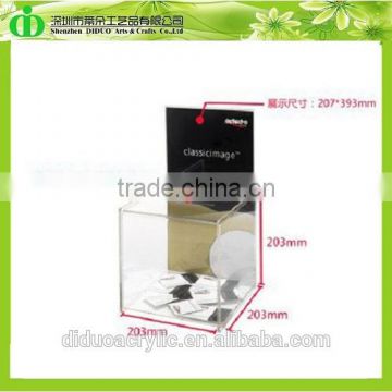 DDD-0138 Trade Assurance Chinese Factory Wholesale Acrylic Contribution Box