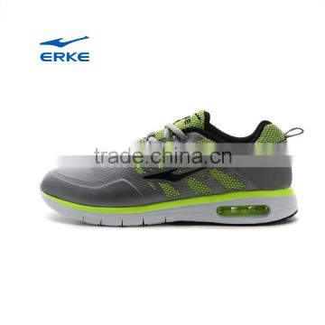 ERKE wholesale dropship new lightweight grey blue brand mens air sports shoes