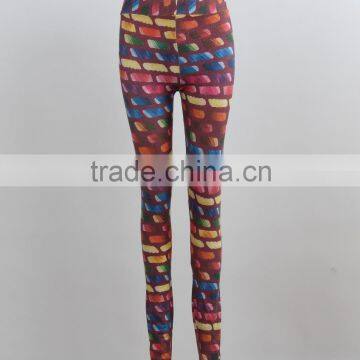 F5W31032 Comfortable Women Print Leggings