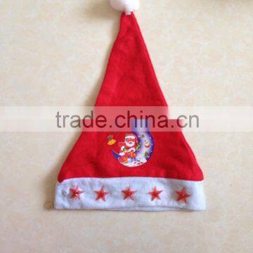 fashion design cute santa claus logo christmas hat